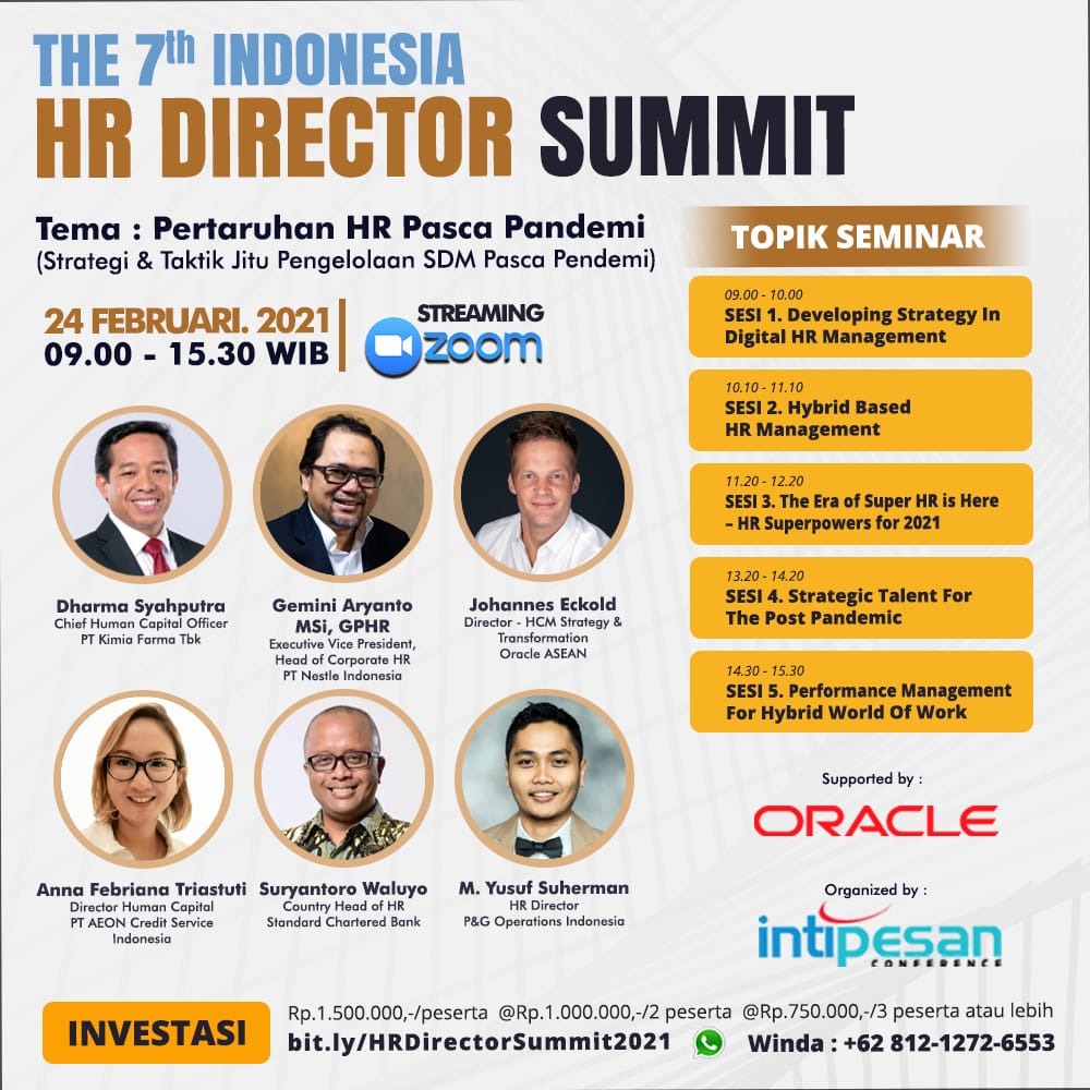 THE 7TH INDONESIA HR DIRECTOR SUMMIT